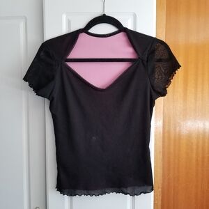 🍭🎄Vintage Y2K top two toned top